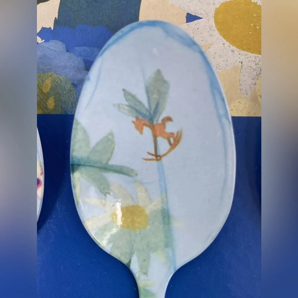 Disney 70th Anniversary ALICE IN WONDERLAND 4 TEA SPOONS Teaspoons NEW NRFP S/O!